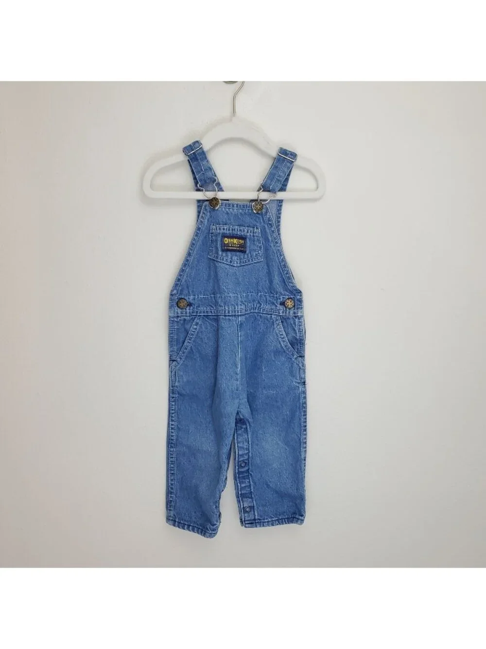 OshKosh B'Gosh vintage union label vestbak overalls